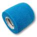 Lisacare elastic bandages - 4 rolls 5cm wide - medical device - cohesive tape pavement pavement breathable water -repellent with color and motif selection (light blue) light blue 4 -SET