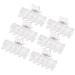Crystal Clear Hair Claw Clips (2.9)  Plastic Hair Clips for Thin Hair No-Slip Hair Clip Hair Styling for Women Girl Fine Thick Hair - Hair Grip Accessories