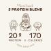 KOS Organic Plant Protein Chocolate 2.6 lb - Premium Vegan Protein Powder - Buy Online on GoSupps.com