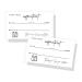 Dental elevator cards for dates 50 pieces tooth whitening dental practice customer memory patient pediatric dentist orthodontic large package 5.1 x 8.9 cm minimalistic