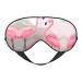 Love Flamingo Eye mask Soft Elastic and Adjustable Nighttime Comfort Sleeping mask Suitable for Both Men and Women