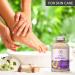 Soothing Swimming Salt 600g with Essential Oils | Sandalwood Lavender & Bergamot | Natural Bath Salt for Sleep & Relaxation | Personal Care - 1 Pack - Buy Online on GoSupps.com