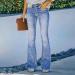 MRGIINRI Women's Bell Bottom Jeans 2023 Fashion High Waisted Flare Denim Pants - Sky Blue, Large - Buy Online on GoSupps.com