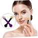 Mipcase Cuill res De Massage Oculaire En Alliage De Zinc 2 Pi ces T te Ronde Violet Et Noir Massage Professionnel Contour Des Yeux Outil Portable Pour Soins Quotidiens - Buy Online on GoSupps.com