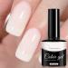 Natural Gel Nail Polish Milky White Nail Polish Gel Jelly Calm White LED Soak Off UV Nail Art Manicuring Varnish 10ML Nail Gel Gift for Women Nail Art Manicure at home Christmas