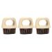 3-part shaving brush set soft and not irritating comfortable ring light and portable suitable for salon at home and travel with PP and bristle imitation