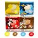 caff luxe Flavoured Milk Drink Dolce Gusto Compatible Pods - Looney Tunes Warm Milk Drink or Milkshake - 40 Capsules Variety Pack (Strawberry Vanilla Chocolate & Banana) 1.0 count