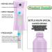 Shyuzi 160ml Continuous Fine Mist Spray Bottle - BPA Free Purple - Ideal for Hair Styling, Cleaning, Plants, Misting, and Skin Care - Buy Online on GoSupps.com