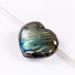 Soulnioi Labradorite Heart Moonstone Crystal Palm Stone - Mini Love Pocket Stone for Reiki Therapy and Stress Relief - 1Pcs - Buy Online on GoSupps.com