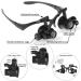 Tmango Hands-Free LED Magnifying Glasses with 10x-25x Lenses for Jewelry and Miniature Work - Buy Online on GoSupps.com