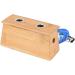 Ruilogod Bamboo Moxa Ocular Eye Relaxation Massage Box - 7 Holes for Optimal Relief | Blue - Buy Online on GoSupps.com