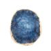 Sanwood nail art palette multifunctional resin color pigment mix plate for mixing foundations nail art display cosmetic mixed tools blue