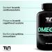 Omega 3 | 2000mg Ultra Pure Wild Fish Oil | High Concentration EPA and DHA with Low Totox | Sustainable Peach | 100 Softgels Enriched with Vitamin E | Made in France | TLN - Buy Online on GoSupps.com