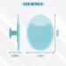 4PCS Soft Silicone Face Scrubber Set for Gentle Facial Exfoliation and Pore Cleansing - Buy Online on GoSupps.com