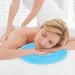 Silicone Face Massage Pillow | Soft Reusable Pad for Spa Beauty Salon | Sky Blue Head Support - Buy Online on GoSupps.com