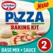 Dr. Oetker | Make Your Own Pizza Baking Kit 440G | Pizza Base Mix with Seasoned Tomato Sauce | Makes 2 pizzas | Suitable for vegans - Buy Online on GoSupps.com