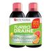 Forté Pharma - TurboDraine Citrus | Food supplement Elimination & Drainage based on Green Tea - Weight loss | Solu