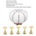 Pumpkin Shaped Ceramic Nail Tip Holder - Golden Magnetic Nail Practice Stand Set for Salon DIY | International Shipping - Buy Online on GoSupps.com