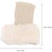 Shop Inoomp 3 Pairs Fur Boot Covers & Warm Socks for Women | Stylish Leg Warmers for Short Boots - Buy Online on GoSupps.com