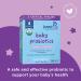 LoveBug Probiotics Baby Probiotics Tiny Tummies Daily Probiotic + Prebiotic 6-12 Mo. 4 Billion CFU 30 Single Stick Packs 0.05 oz (1.5 g) - Buy Online on GoSupps.com