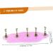 1 Set nail tools press on nails holder press on artificial nails holder press on nails stand nail display stand press on false nails holder nail holder Metal nail frame manicure - Buy Online on GoSupps.com