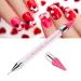 Professional Manicure Pen | Soft Silicone Double Head Nail Painting Tool for Perfect Nails - Buy Online on GoSupps.com