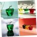 Alipis Office Decor Decorations for Home Crystal Figurines Living Room Chili Vegetable Household Fake Fruit Green 6.3x4.5cm - Buy Online on GoSupps.com