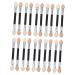 Housoutil 20pcs Latex Eye Shadow Stick Eyeshadow Stick Blending Sponges for Makeup Cosmetic Applicators H3210 7.50X1.00X0.50CM Assorted Color