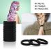 100PCS Black Seamless Cotton Hair Ties for Women - No Crease, No Damage, Soft Ponytail Holders for Thick Thin Hair - Hair Accessories for Girls - Buy Online on GoSupps.com