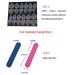Poliphili 24Pcs Glossy Purple Flame Extra Long Press-On Fake Nails for Women - Removable Wear Ballerina Coffin Acrylic False Nails Tips - Buy Online on GoSupps.com