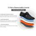 Women's Diabetic Shoes - Adjustable Closure, Extra Wide Air Cushion Sneakers | 9.5 Wide Black - Ideal for Edema, Plantar Fasciitis, Bunions - Buy Online on GoSupps.com