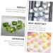 COHEALI 9 Pcs Baking Mold Silicone Tray Soap Silicone Molds Cupcake Candle Gems Silicone Mold Jelly Dessert 7X7X1CMx3pcs Pinkx3pcs - Buy Online on GoSupps.com