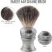 Haryali London Classic Men's Shaving Set | Double Edge Safety Razor | Synthetic Badger Brush & Stand - Premium International Shipping - Buy Online on GoSupps.com