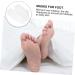 FOMIYES 10 Pairs Footsticker Foot Mask Foot Peel Masks Feet Skin Peeling Masks Socks for Baby Cracked Exfoliating Removers Foot Exfoliation Masks Practical Foot Masks Abs Delicate White - Buy Online on GoSupps.com
