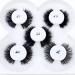 HBZGTLAD 5 Pairs 25mm 3D Mink Lashes - Natural Faux Eyelashes Bulk Pack for Wholesale | Short & Customizable - Buy Online on GoSupps.com