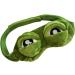 Labanca Sad Frog Pattern Sleep Mask - Cute Animal Design in Green - Buy Online on GoSupps.com