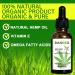 (2 Pack) 5000mg Organic Cold-Pressed Hemp Oil - Rich in Omega 3-6-9 - Natural Hemp Drops - Made in USA - Buy Online on GoSupps.com