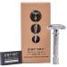 Parker Safety Razor 87R - Butterfly Open Double Edge Razor with Chrome Finish | Traditional Brief Handle & 5 High-Quality Blades | International Shipping - Buy Online on GoSupps.com