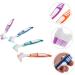 HAPINARY 4pcs Denture Toothbrushes - Double Head PP Material for Effective Cleaning | Buy Internationally - Buy Online on GoSupps.com