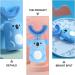 EXCEART Kids Electric Toothbrush - U Shape Koala Rechargeable Musical Toothbrush - Blue | For Children - Buy Online on GoSupps.com
