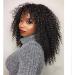 Real Hair Full Tip Wig | Brazilian Curly Lace Wig 22 Inches | 150% Density | Women s Free Part Short Long Black Hair - Buy Online on GoSupps.com