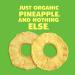 SOLELY Organic Dried Pineapple Rings 3.5oz (Pack of 2) | Vegan, Non-GMO, No Added Sugar | Independent Cuisine - Buy Online on GoSupps.com