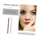 Buy NOLITOY 300 Pcs Cotton Swab Eyebrow Brush & Lip Makeup Wands - Disposable Applicators with Wooden Handle for Flawless Lipstick & Mascara Application | International Shipping Available - Buy Online on GoSupps.com