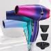 Hair Dryer 2000W Professional Powerful Hairdryer AC Motor Ionic Blow Dryer with Adjustable 2 Speed 3 Heat Settings 1 Key Cold air with 1 Diffuser and 2 Concentrator for Women&Men Purple Small Green - Buy Online on GoSupps.com