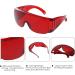 Dental Lab Safety Glasses Safety Glasses Over Eyeglasses Anti-Fog Safety Goggles LED Protective Goggle- Perfect for Construction Lab Work - Buy Online on GoSupps.com