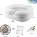 Goping Large Inflatable Hair Washing Basin for Elderly & Disabled - Comfort Pillow, Shampoo Basin for Bedridden Individuals - Buy Online on GoSupps.com