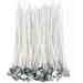 PXBBZDQ Wicks for Candle Making,100pcs Cotton Candle Wicks (lx Wicks), 8in Low Smoke Pre-Waxed Candle Wick (Slow Burning Wicks),Premium Candle Making Supplies 8" 100