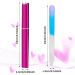5 Pack Glass Nail File Professional Crystal Nail File Multicolor Crystal Nail File Set with Case Fingernail Files Double-Sided Nail Files for Natural Nails Manicure Tools Gift for Women and Girls Gradient Rose-blue-red-black-silver - Buy Online on GoSupps.com