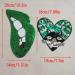 Green Sequin Patch DIY Clothing Embellishment - Beaded Embroidered Pattern Decals - Buy Online on GoSupps.com