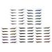 OHPHCALL 36 Pairs Glitter Eyeliner Double Eyelid Sticker Self- Adhesive Eye Line Strip Adhesive Stickers 1 count (Pack of 1) Assorted Color
